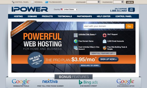 iPower Hosting Review
